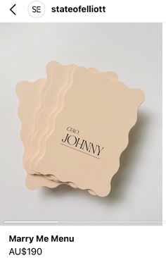 three square coasters sitting on top of each other in front of a white background