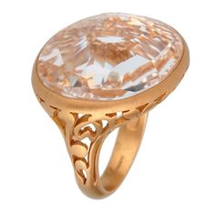 Pomellato  10 Carat Quartz Cocktail Rose Gold Ring Sz 5.75 0002449 Formal Rose Gold Brilliant Cut Topaz Ring, Elegant Rose Gold Ring For Evening, Elegant Oval Topaz Ring, Elegant Faceted Yellow Gold Topaz Ring, Luxury Faceted Rings For Formal Occasions, Rose Gold Oval Rings For Party, Oval Rose Gold Party Rings, Elegant Intaglio Rings For Anniversary, Classic Rose Gold Topaz Ring For Formal Occasions