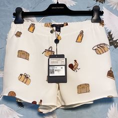 Rare 100% Authentic Louis Vuitton White Shorts Featuring An Adorable Print Of Lv Bags, Trunks & The Chinese Year Of The Rooster. Nwt Never Worn Retail $1130. Silver Hardware All Stamped, Zipper Side Pockets & Flutter Sides With A Slight Slit Which Are So Flattering. Zip-Fly, Button Closure Front, Elastic Band In Back For Stretch. Size Fr 38 = Us 6 = S/M. Redacted Receipt In Last . Impeccably Made, These Are The Cutest Louis Vuitton Shorts And Will Last For A Lifetime. Style 1a4zf4 #Slowfashion Louis Vuitton Shorts, Year Of The Rooster, Sporty Set, Two Piece Shorts Set, Louis Vuitton White, Lose Inches, Louis Vuitton Pink, Chinese Year, Sporty Shorts