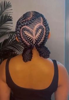 Valentines Hairstyles, Lil Girl Hairstyles, Feed In Braids Hairstyles, African Hair Braiding Styles, Cute Braided Hairstyles, Braided Cornrow Hairstyles, Braids Hairstyles Pictures