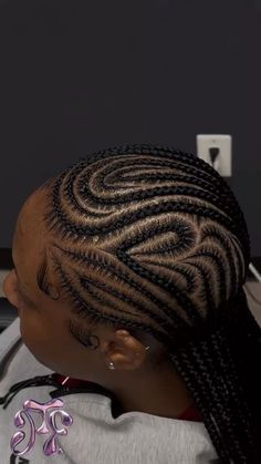 Attachment Styles Hair, Hairstyles Aesthetics, Braids Trending, Black Hair Stylist, Alicia Keys Braids, Cornrows Natural Hair, Cornrows Braids For Black Women, Short Box Braids Hairstyles, Braided Hairstyles For Black Women Cornrows