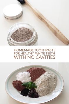 Natural Toothpaste Recipe, Natural Toothpaste, Teeth Health, Herbal Recipes, Natural Healing Remedies