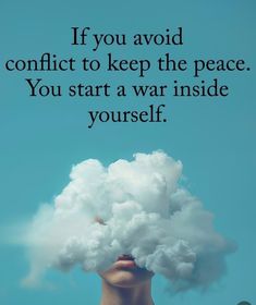 Avoiding Conflict Quote To Self, Brain Psychology, Art Therapy Ideas, Practicing Self Love, Quotes For Motivation, Mind Heart, Signs Quotes, Keep The Peace, Thought Provoking Quotes