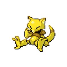 an image of a pixel art pokemon character