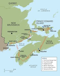 map of prince edward's island in the north atlantic