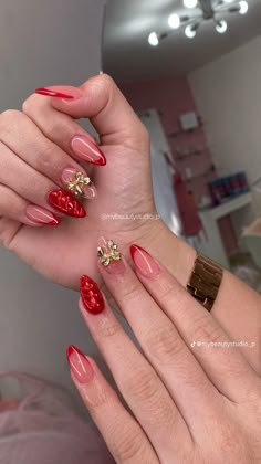 Hard Gel Nails, Rose Nails, Spring Nail Designs, Nails Only, Short Acrylic Nails Designs, Uñas Acrilicas