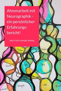 the cover of an article about neurographik and its meaning in german language