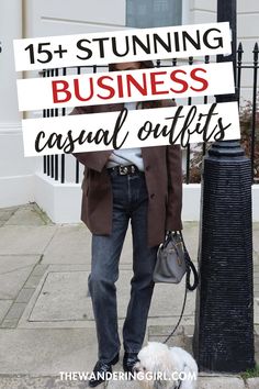 Wondering what business casual outfit ideas to wear? In this post, I show you 15+ amazing business casual outfits for women for winter, fall, spring, and summer. Whether you're looking for classy work outfits, stylish work attire, dressy casual outfits, office outfits, or corporate outfits, these business casual outfits for work are perfect! Best Business Casual Outfits, Outfits Stylish, Dressy Casual Outfits, Business Casual Outfits For Women