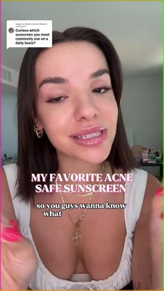 Alexis Nikah My fav everyday acne safe, mineral sunscreens from and you can get them at Pharmacy! I’ve been using these all summer and they’re the best! #mdsolarsciencespartner #bestfacesunscreen acne safe sunscreen. Best mineral face sunscreen. Best face sunscreen. Best acne safe sunscreen. Best Mineral Sunscreen, Best Face Sunscreen, Silicone Implants, Safe Sunscreen, Black Lipstick, Hair Color Shades, Nose Job, Best Face