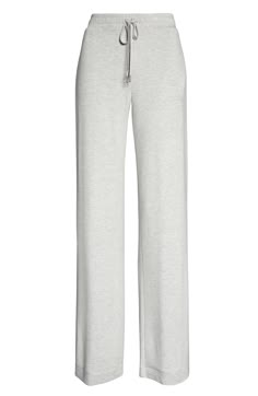 Keep it versatile through your morning and nighttime routines in these whisper-soft pajama pants topped by a comfy drawstring. 10" rise; 31" inseam (size Small) 91% rayon, 6% polyester, 3% elastane Machine wash, dry flat Imported Low Rise Pajama Pants, Pajama Set Pants, Clean Girl Pants, Cute Comfy Pants, Cute Pj Pants, Grey Pajamas, Wishlist Clothes, Soft Pajama Pants, Pyjama Pants