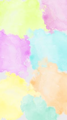 an abstract watercolor background with pastel colors