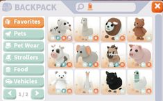 an animal quiz game with animals and their names on the screen, which includes pictures of them