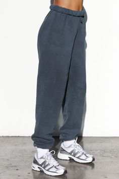 Oversized Jogger - Washed Navy French Terry – JOAH BROWN Nashville Outfits, Cute Preppy Outfits, French Terry Fabric, Ankle Cuffs, Oversized Silhouette, Fashion Fits, Aesthetic Clothes