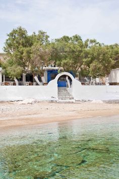 the beach is clean and clear for us to see in the water or on land