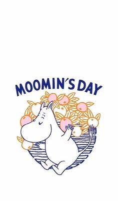 the moomin's day t - shirt design