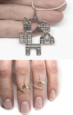 Cityscape Rings, Necklaces and Paris Midi Ring by... | Cityscape Rings, Midi Ring, Midi Rings, Rings Necklaces, Ring Necklace, Jewelry Inspiration, Cityscape, Arrow Necklace, Wordpress