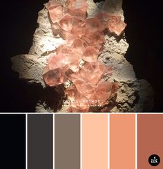 the color scheme is peach, brown and black with some light on it's surface