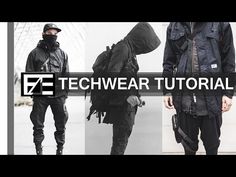 How to | Techwear - YouTube Aesthetic Game, Future Aesthetic, Fashion And Beauty Tips, Like And Comment, Fashion Items, Ask Me, New Fashion