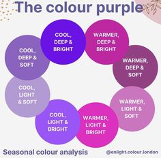 the color purple is an important part of your life and it's not hard to tell