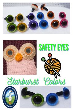 Safety Eyes Craft Eyes Crochet Sewing Knitting Fall And Halloween