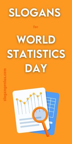 Find impactful slogans for World Statistics Day that highlight the power of data and statistics in shaping decisions and driving change. Inspire your audience with these creative and meaningful phrases that emphasize how important numbers are in today’s world. Perfect for promoting awareness and making a lasting impression! 📊 #WorldStatisticsDay #PowerOfData #InspireAction Meaningful Phrases, Statistics, Start Up, Encouragement, Essence, Drive