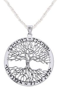 0.925 Sterling Silver Mickie Mueller Wiccan Tree of Life Pendant Necklace Twisted Tree, Tree Of Life Jewelry, Wiccan Jewelry, The Tree Of Life, Sterling Pendant, Tree Of Life Pendant, Religious Jewelry, Sea Glass Jewelry, Silver Pendants