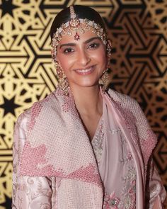 Instagram post by Jassim AlBuainain • Mar 30, 2019 at 3:36pm UTC Sonam Kapoor, Bollywood Celebrities, Let's Talk, Lookbook, Ruffle Blouse, Crown Jewelry, Instagram Post, Instagram Posts