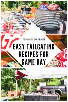 an easy tailgating recipe for game day