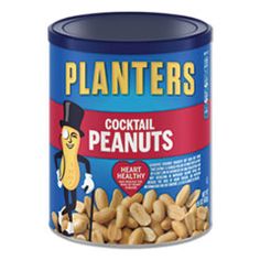 a can of planters cocktail peanuts