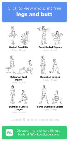 an exercise poster with the instructions for how to do squats and dumbbells