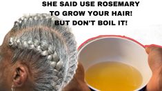 NO JOKE!I used her METHOD in this HAIR GROWTH RECIPE!My HAIR grew 10X faster!works for all hair type Natural Hair Remedies, Hair Growth Foods, Grow Hair Faster, Hair Remedies, Natural Diy, Grow Hair, Diy Hairstyles, Hair Growth