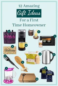 gift ideas for a first time homeowner