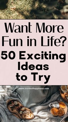 50 exciting and easy ideas to add more fun to your life! From simple activities to creative adventures, these tips will help you enjoy every day to the fullest. Fun ways to have a day off work; Things to do to make life fun; Fun things to do alone or with friends. Weekend Adventures Ideas, Fun Random Things To Do, Fun Goals Ideas, Fun Day Ideas, Things To Do On Weekends, Fun Things To Do Alone, Fun Hacks, Unusual Hobbies, 2025 Ideas