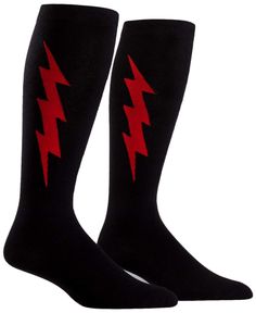 PRICES MAY VARY. WIDE-CALF - extra stretch, ultra soft, high quality, knee high super hero socks WIDER WITH MORE STRETCH - can stretch up to 21 inches in circumference without distorting the graphics UNISEX - Fits up to women's shoe size 14.5 and men's shoe size 13 Higher thread count knee high that won't fall down, no matter your leg size Our threads are certified by OEKO-TEX Standard 100, which means we leave out harmful chemicals to keep your skin safe and happy We have the technology. We can Superhero Socks, Sock It To Me, Calf Stretches, Female Superhero, Funky Socks, Black Knees, Roller Derby, Dress Socks, Wide Calf