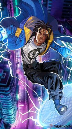 DC Heroes Custom Drawing - Static Shock | The best gift for him | Gift for Father's Day Static Shock Art, Shock Art, Naruto Goku, Black Superman, Draw Anything, Best Gifts For Him, Best Hero