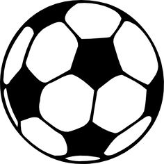 a black and white soccer ball on a white background