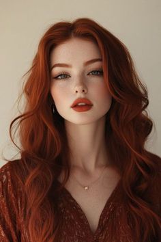 Ranking the Hottest Curly Haircuts of 2024Find Your Perfect StyleFashion Tips Tricks Red On Top Of Brown Hair, Auburn Hair Makeup Looks, Red Hair With Dark Red Highlights, Natural Red Hair Dark, Medium Red Hair Color, Dark Copper Hair Auburn, Rich Red Hair Color, Bright Auburn Hair, Warm Red Hair Color