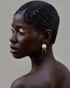 Wedding Short Hair, Mekap Mata, Smink Inspiration, African Braids, Hair Reference, African Hairstyles, Hair Art, Afro Hairstyles, Black Girls Hairstyles