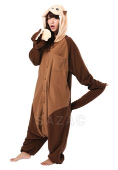 Kigurumi Shop | Sea Otter Kigurumi - Animal Onesies & Animal Pajamas by Sazac Cute Animal Onesies, Otter Onesie, Otter Costume, Halloween Costume Onesie, Onesie Costumes, Animal Onesie, Animal Pajamas, Unisex Pajamas, Halloween Onesie