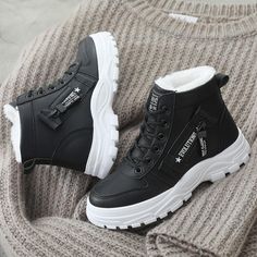 Platform Boots Women, High Top Boots, Waterproof Winter Boots, Boots Women Fashion, Platform Ankle Boots