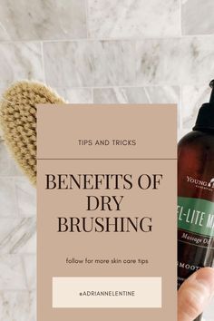 If you have never dry brushed before, read this post all about the health benefits!

I do it right before I shower. And when I get out I use Cellite massage oil from YL. This combo has been amazing for my skin!  

body oil:
https://www.youngliving.com/us/en/product/cel-lite-magic-massage-oil?enrollerId=1601658&sponsorId=1601658 Benefits Of Dry Brushing, Oil Brush, Diffuser Recipes, Dry Brush, Healing Modalities, Essential Oil Recipes