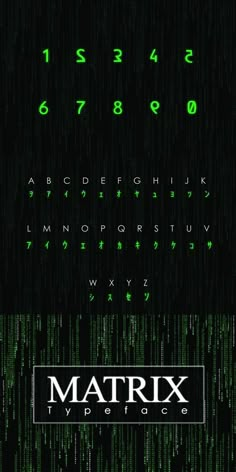 the back side of a computer screen with numbers and symbols in green on black background