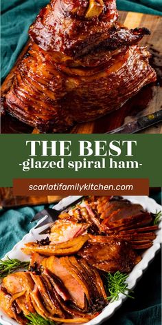 the best glazed spiral ham recipe