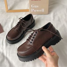 Shipping: Worldwide Express Shipping AvailableDelivery time: 7-15Days Fast ShippingReturns: Fast refund, 100% Money Back Guarantee. Girls Uniform Shoes, Sepatu Platform, Comfortable Leather Shoes, School Uniform Shoes, Vintage Shoes Women, Oxford Platform Shoes, Mary Jane Platform Shoes, Black Oxford Shoes, Zapatos Mary Jane