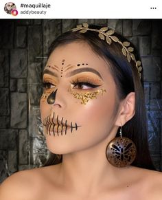 Vampire Bride, Dead Makeup, Halloween Makeup Diy, Sugar Skull Makeup, Amazing Halloween Makeup, Halloween Makeup Inspiration