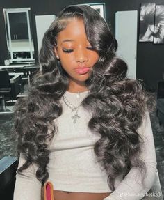 Quick Weaves, Black Ponytail Hairstyles, Curling Hair With Wand, Loose Waves Hair, Quick Weave Hairstyles, Braided Hairstyles For Teens, Pretty Braided Hairstyles, Quick Weave