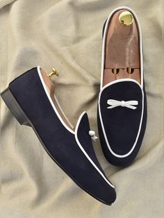 Color : Navy blue Material: Suede Heel : 0.75 inch Insole : Memory foam cushioned  OutSole : TPU  Care : Spot cleaning with any acetone solution Blue Suede Loafers, Casual Shoes Men, Mens Loafers, Shoes Party, Men Suede, Shoe Gifts, Suede Loafers, Blue Suede, Party Shoes