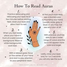 How To Read Auras, Read Auras, Cleanse Your Aura, Aura Reading, Spiritual Awakening Signs, Spiritual Journals