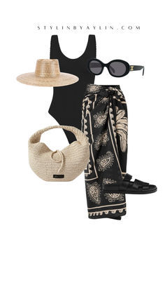 Outfit planning for your next warm weather vacation ✨. For more fashion and home decor follow me @stylinbyaylin Beach Dinner Outfits Women, Bvi Vacation Outfits, Plus Size Pool Outfit, Summer Style 2024 Women, Ghana Vacation Outfits, Beach Vacation Outfits Black Women, Beach Vacation Outfits Aesthetic, Home Summer Outfit, Caribbean Vacation Outfits