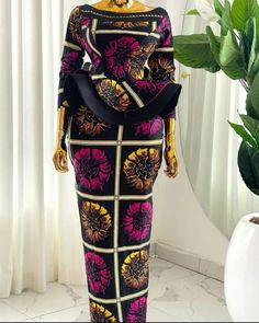 Ankara Skirt and Blouse Aso Ebi Styles